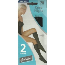 Goldenlegs 70 Denier Knee Highs in 3 Shades