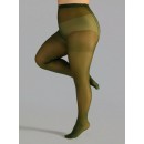 20 Denier Tights in Green L - XXL
