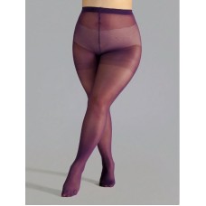 20 Denier Tights in Purple L - XXL