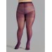 20 Denier Tights in Purple L - XXL