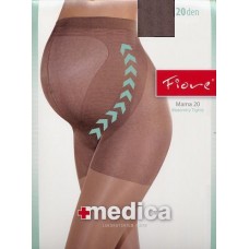 Fiore Mama 20 Denier Maternity Tights in Natural