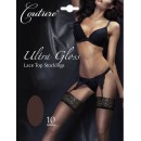 Couture Ultra Gloss Lace Top Stockings