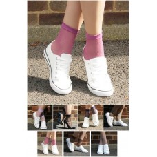 Gipsy Fishnet Ankle Highs in various shades
