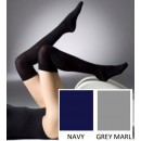 Gipsy over the Knee socks in Navy 