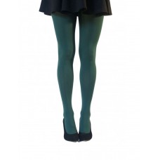 Gipsy 100 Denier Opaque Tights Large in Dusky Turquoise