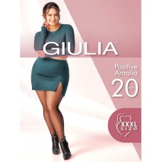 Giulia Black Polka Dot Positive Amalia Tights in Black