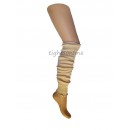 Silver Legs 60cm Leg Warmers in Cream