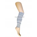Silver Legs 60cm Leg Warmers in Light Grey
