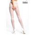 missO Crotchless 20 Denier Shiny Tights in White P101