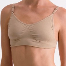 Silky Adults Seamless Clear Back Bra in Nude