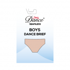 Silky Boys Dance Briefs in Nude