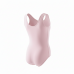 Silky Girls Ruched Tank Leotard in Pink