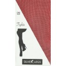 Silver Legs Red Tights